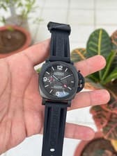 Vintage Mens watch for Luminor Panerai Luna Rossa Automatic Black luxury Black