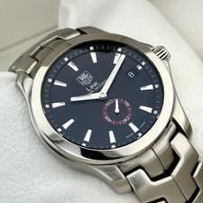 TAG Heuer Link Tiger Woods Limited Edition WJ2110 Black Dial Automatic Men Watch