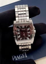 PIAGET UPSTREAM 27050 AUTOMATIC POWER RESERVE FULL SET & WARRANTY!