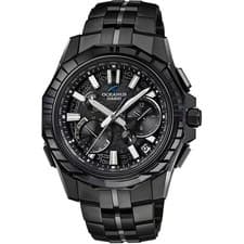 Casio Oceans Manta OCW-SG1000CN-1AJ Analog Men's Watch Sapphire Crystal Black
