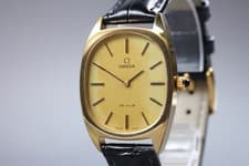 1978 OMEGA De Ville 29mm 111.0131 Manual Cal.625 Gold Dial Men's Vintage Exc+5