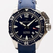 HAMILTON Khaki Navy  Automatic Analog SS NVY SLV H777050