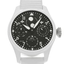 IWC Big Pilot Watch Perpetual Calendar Top Gun Lake Tahoe IW503008 Black #W111