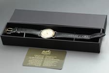 Vintage 【Near MINT 】 HERMES Meteor 33mm Roman Gold Dial Quartz Men's Watch JAPAN