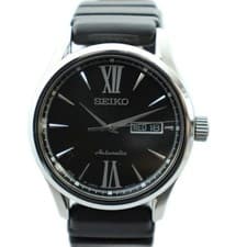 Seiko 4r36-01l0 Presage Watch Automatic Date Calendar Roman Black Dial Used 8e7e