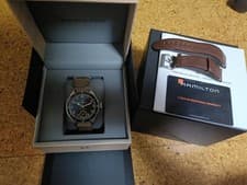 Hamilton Khaki Aviation Pilot Pioneer Mechanical H76719530 Hand Wind 43mm Box