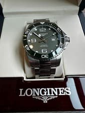 Longines HydroConquest Green Men's Watch - L3.781.4.06.6 43mm