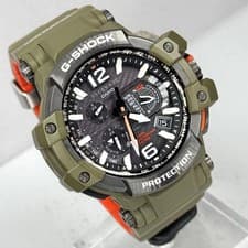 Casio G-Shock GPW-1000KH-3AJF GPS Solar Radio Gravitymaster Men's Watch Used