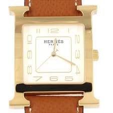 Hermes HWatch GP HH1.801 Quartz Used Men's Wrist Watch