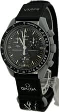 Omega x Swatch Speedmaster Mission To The Moon SO33M100 Unisex Excellent A6386