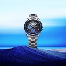 PSL CASIO OCEANUS Manta S7000 Series OCW-S7000AP-1AJF ndigo Ocean-Awa Ai-