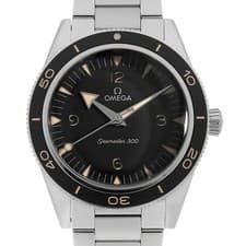 OMEGA Seamaster300 Co-Axial Master Chronometer 234.30.41.21.01.001 second ha...