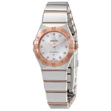 Omega Constellation Manhattan Diamond MOP Dial Ladies Watch 131.20.25.60.55.001