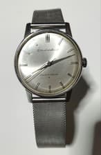 Seiko Lord Marvel 15027E Vintage Wristwatch Analog Stainless Steel Mesh Silver