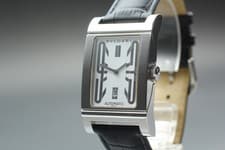 [Near MINT] Bvlgari Rettangolo RT45S White Dial Date Automatic Men's From JAPAN