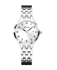 ADRIATICA Women Quartz Casual Watch Classic Dress Silver Dial Waterproof Swiss F