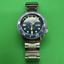 Seiko 5 Sports Automatic Blue Dial 4R36 Mens Watch 42mm
