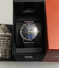 Tissot Heritage Visodate Automatic Blue Dial T019.430.11.041.00 W/ Box LIKE NEW