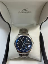 Casio Oceanus Manta OCW-S5000-1AJF Solar Radio Titanium Watch w/Box JP