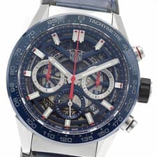 TAG HEUER CBG2011 Carrera Caliber 02 Chronograph Automatic Men s with Box and  9