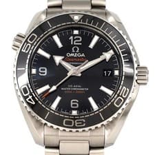 Authentic Omega Seamaster Planet Ocean 215.30.40.20.01.001 Stainless Steel M...