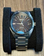 Seiko Astron Men's Black Watch - SBXY033