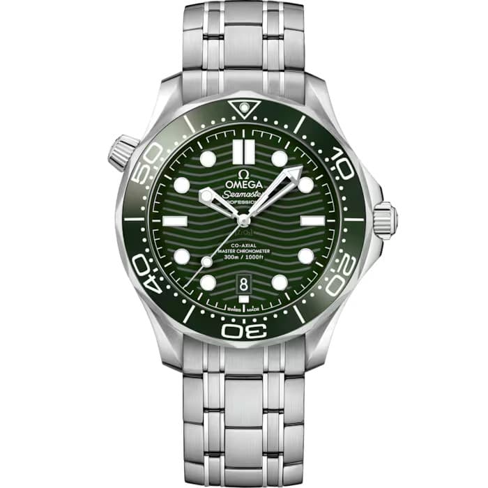 2026 Omega Seamaster Diver 300M Automatic Green Men's Watch 210.30.42.20.10.001