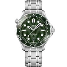 2026 Omega Seamaster Diver 300M Automatic Green Men's Watch 210.30.42.20.10.001