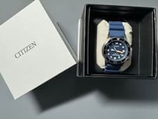 Citizen Promaster EO2021-05L Eco-Diver Blue Dial Unisex Watch Used w/ Box