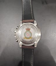 CITIZEN Skyhawk A-T Red Arrows U600-S069092 Eco-Drive Radio Watch Working Used