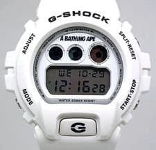 G-SHOCK DW-6900 A BATHING APE Collaboration Model From Japan