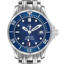 Omega Seamaster Diver 300M 28mm Blue Dial Steel Ladies Watch 2583.80.00