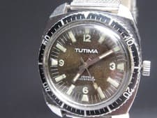 G773 Vintage TUTIMA Glashütte Diver Hand-Wind Watch