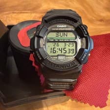 G-SHOCK MRG-1B-1 Titanium Watch Men's Used Good Condition G407
