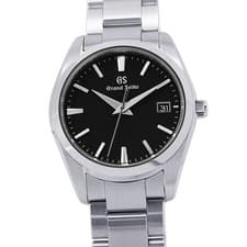 SEIKO Heritage collection 37mm Stainless Steel Black Dial SBGX261