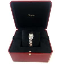 Cartier 18k Santos Dumont 18K Gold Diamond Watch 12538 149685450