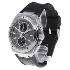 IWC INGENIEUR CHRONOGRAPH IW378507 45mm SS Rubber Date Automatic #C139