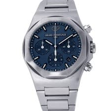 GIRARD-PERREGAUX Laureato Chronograph 42mm Stainless Steel Blue Dial 81020-1...