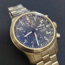 FORTIS B-42 Chronograph Day date 635.10.141 Black Dial Automatic Men's Watch