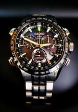 Seiko Astron SBXB003 Solar Titanium Watch 42mm Unisex, Japan NearMint