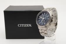 Near Mint Citizen Atessa Eco Drive Radio Controlled Watch H610-T024564 JAPAN