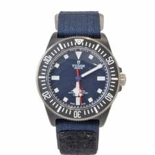 Tudor Pelagos FXD 25707KN 42mm Carbon Composite Blue Dial Automatic Box #KN404