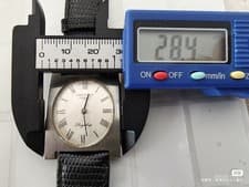 longines mens watch Longines manual mechanical steel watch runs normally