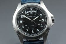 [Near MINT] Hamilton Khaki Field H644510 40mm Black Dial Men's Quartz Watch