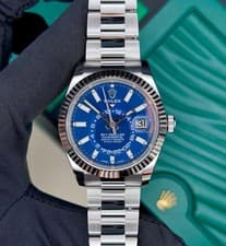 2021 Rolex Sky Dweller (Blue, Oyster)  326934
