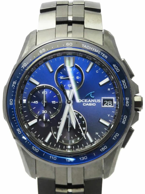 Casio Oceanus Manta Solar Watch OCW-S7000B-2AJF Blue Dial