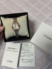 CITIZEN ES936457W xC Cross Sea Pink Gold Watch
