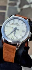 Mido Multifort Superautomatic Powerwind 35mm Vinatge Steel 1950 Cal. 917 PC