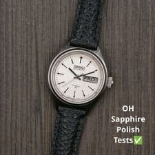 Seiko 2206-0480 Timepiece Wristwatch Sapphire 28 800bph Vintage Authentic