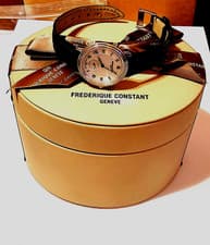 FREDERIQUE CONSTANT GENEVE  FC-235M1S6 SLIMLINE SAPPHIRE BOX & PAPERS GREAT BUY!
